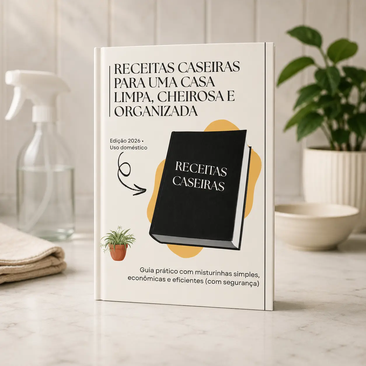 Receitas Caseiras Para Uma Casa Limpa, Cheirosa e Organizada