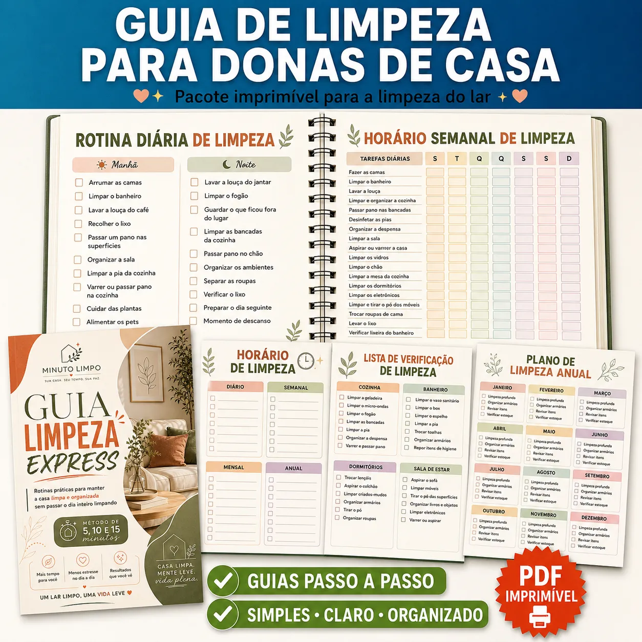 Como funciona o Limpeza Express passo a passo